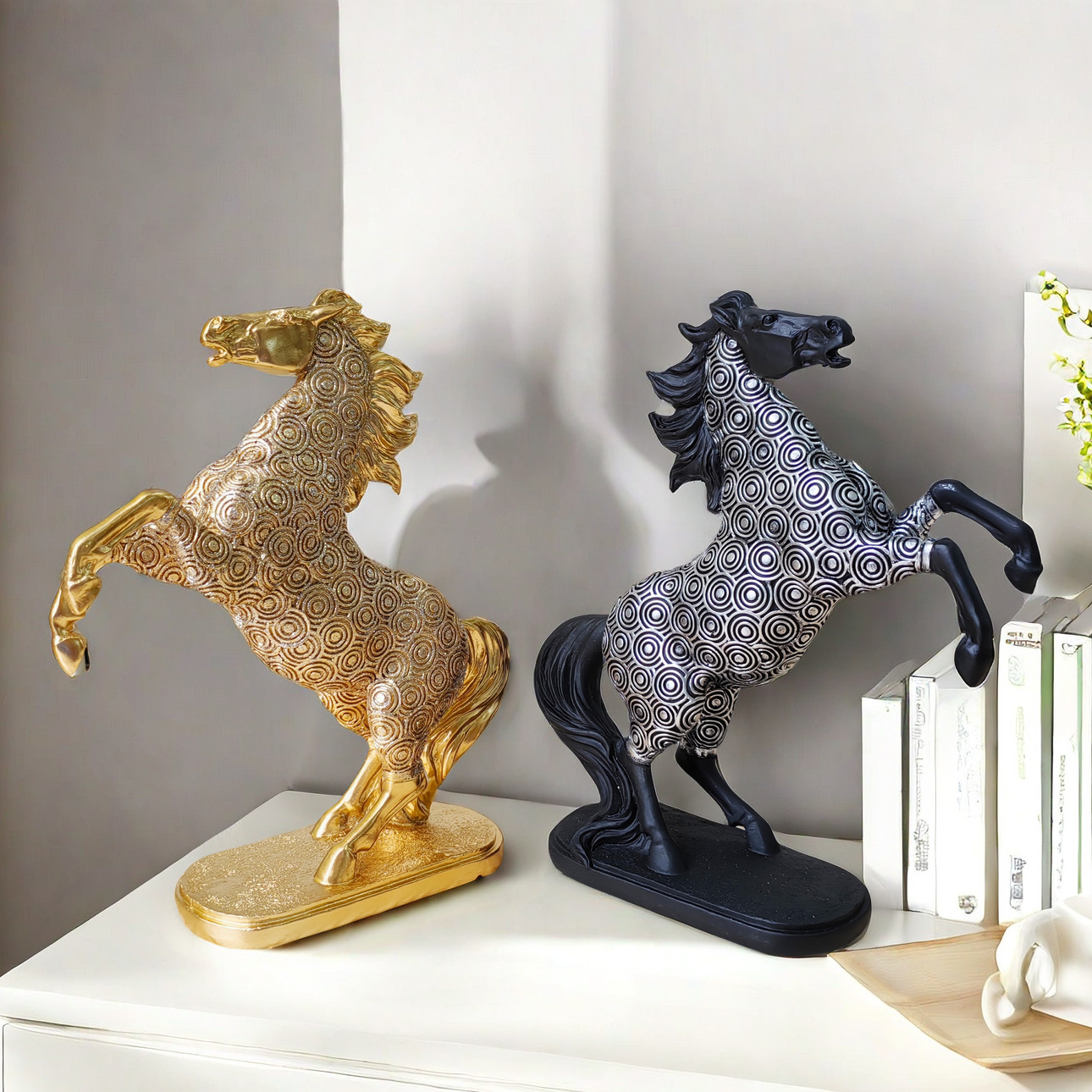 Creatividad a la decoración exitosa de la decoración del armario de vinos del hogar para atraer la riqueza de la oficina porche artesanía de mudanza de casa nuevo regalo