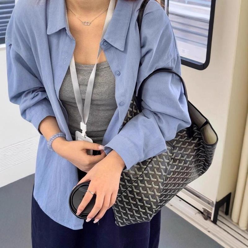 纯棉蓝色衬衫女秋季现款高级感宽松休闲百搭显瘦通勤衬衣外套上衣|undefined
