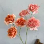 法国婚庆无纺布花材仿真花