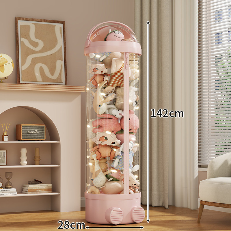 Cubo de Almacenamiento para Peluches de Gran Capacidad para el Hogar