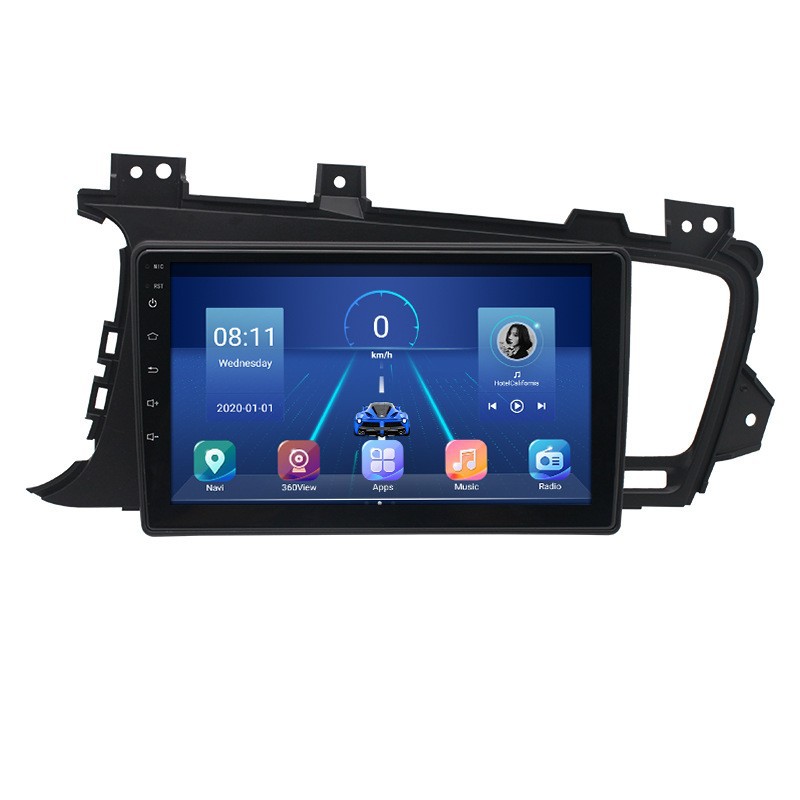 Para KIA K5 Android coche inteligente reproductor de navegación MP5 Radio 4 + 64 incorporado carplay