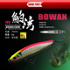 2 Pcs Sinking Minnow Fishing Lures Hard Baits Fresh Water Bass Swimbait Tackle Gear