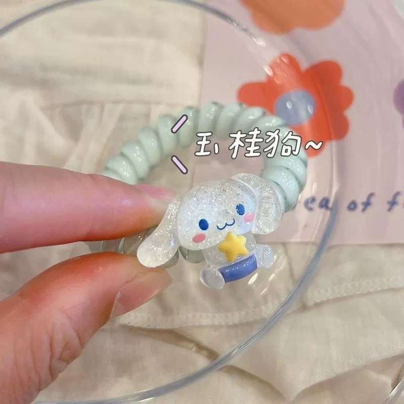 Sanrio, милый резинка для волос, телефон, высокоэластичный чехол для подруги