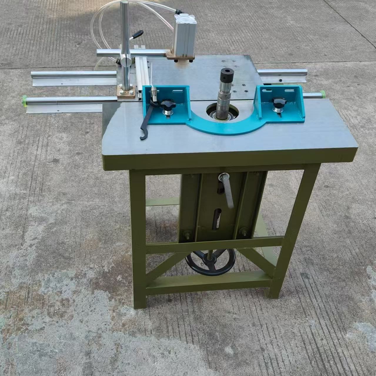 木工机械简易推台镂铣机修边机木工立式单铣床两用铣床立轴铣床