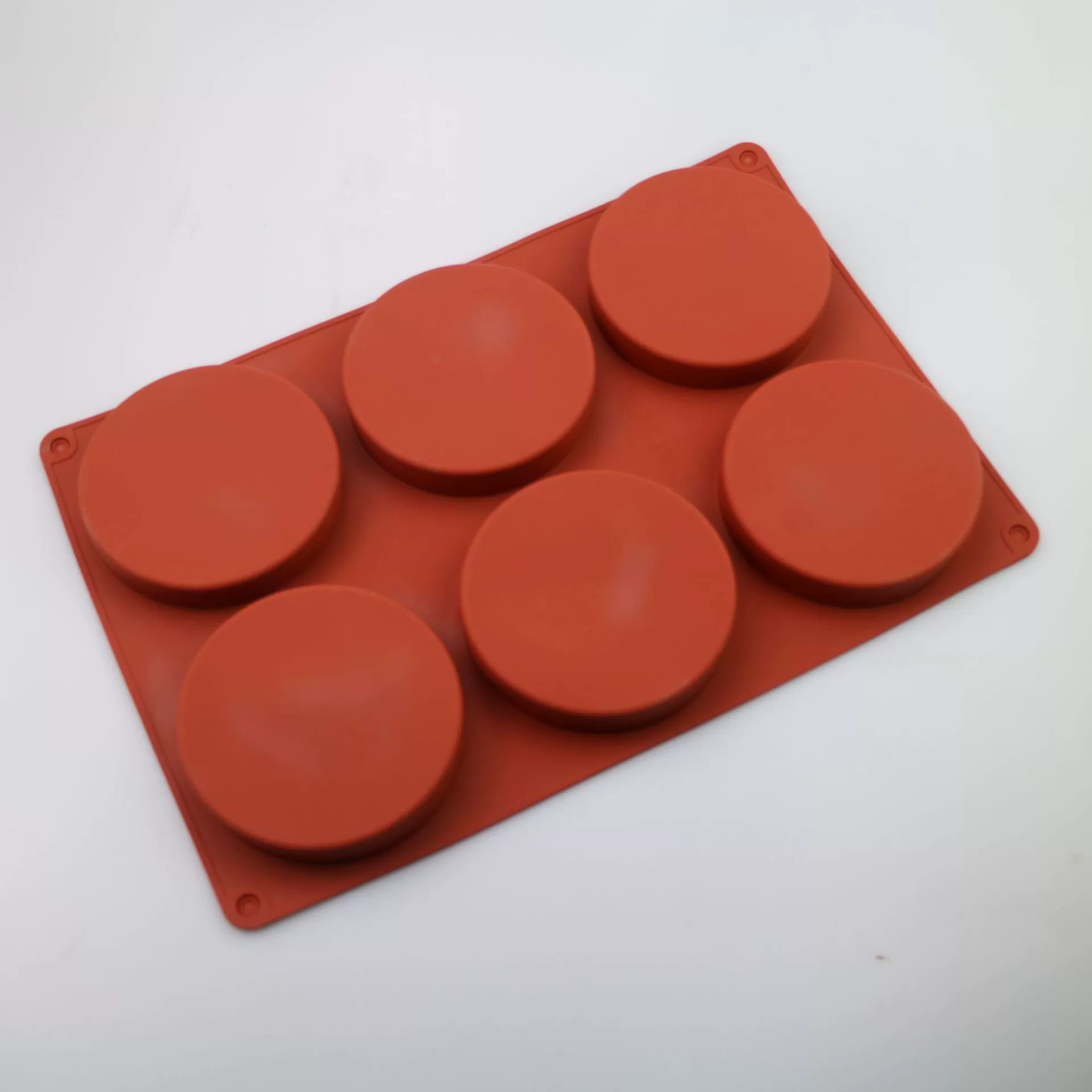 6 consecutive disc silicone cake model silicone handmade cake embryo diy baking round chocolate