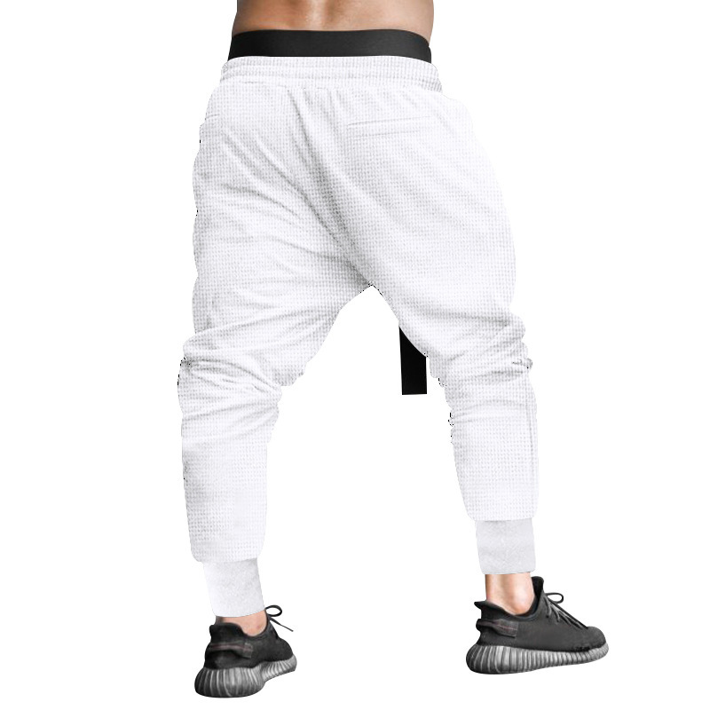 2024 New Versatile Breathable for Men's Leisure Outdoor Sports Loose Haren Pants_mkmklike.com