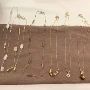 天然复古百搭金色颈链