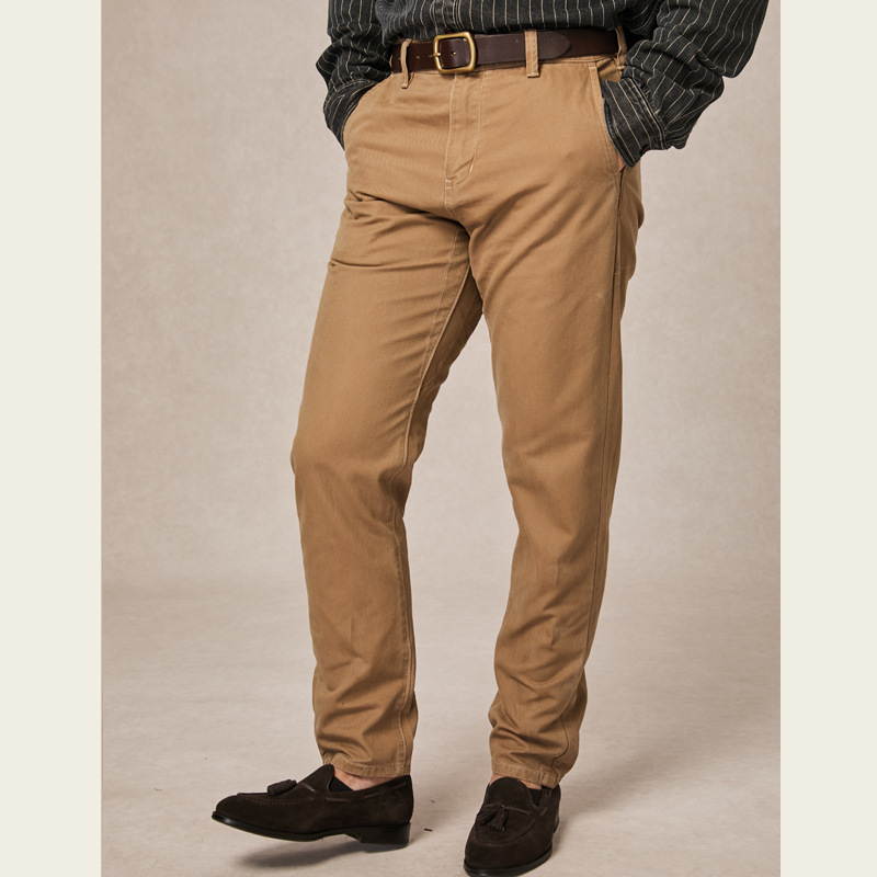 Vintage overalls heavy cotton padded washed multi-pocket loose straight casual long pants men's manufacturers wholesale