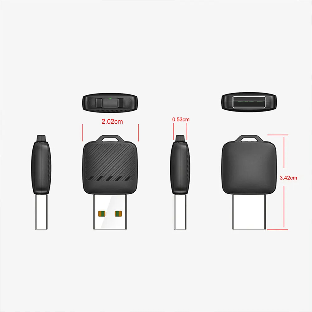 Cross-Border Wired-To-Wireless Carplay Box for Smart Car Connectivity, Apple Android Auto