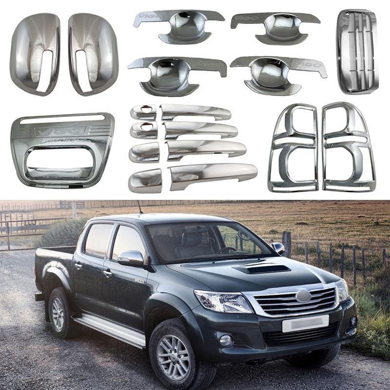 适用于11-15款丰田海拉克斯Toyota Hilux Vigo 倒车镜拉手门碗等