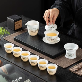 茶具套装;茶杯;盖碗