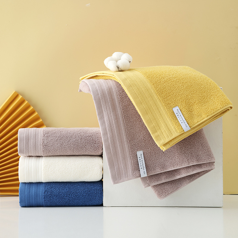 40*80 cross-border pure cotton plain color enlarged towel customized cotton soft absorbent broken file lengthened enlarged towel 40*80 cross-border pure cotton plain color enlarged towel customized cotton soft absorbent broken file lengthened enlarged towel