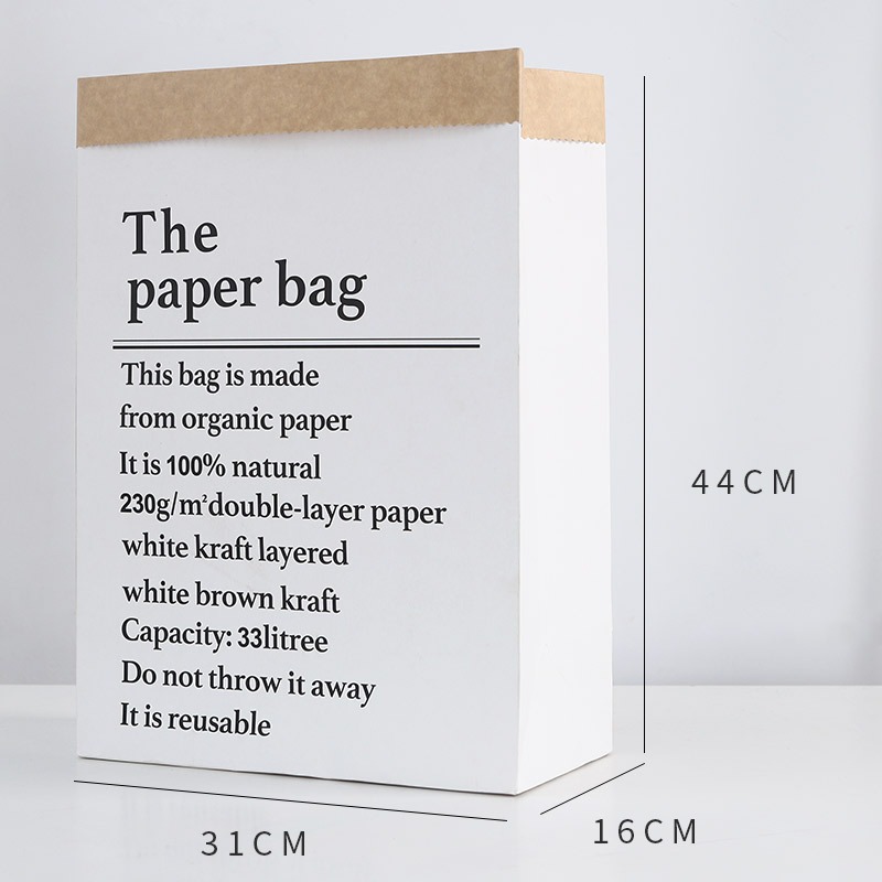 Bolsas de Papel Kraft para Envolver Flores, Bolsas de Almacenamiento para Ramos, Suministros para Floristería, Bolsas de Regalo con Impresión en Inglés