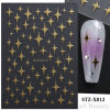 Nail stickers, silver adhesive fake nails solar-powered for nails, suitable for import, new collection