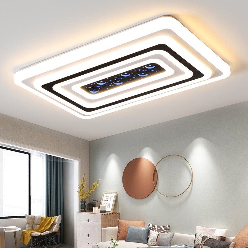 LED modern and minimalistic lights for living room