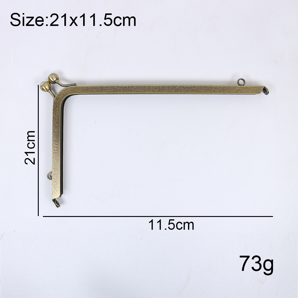 50%: 21CM cabeza de diamante en relieve oro en forma de L bolsas de teléfono móvil de diamante blanco no poroso viscose bronce