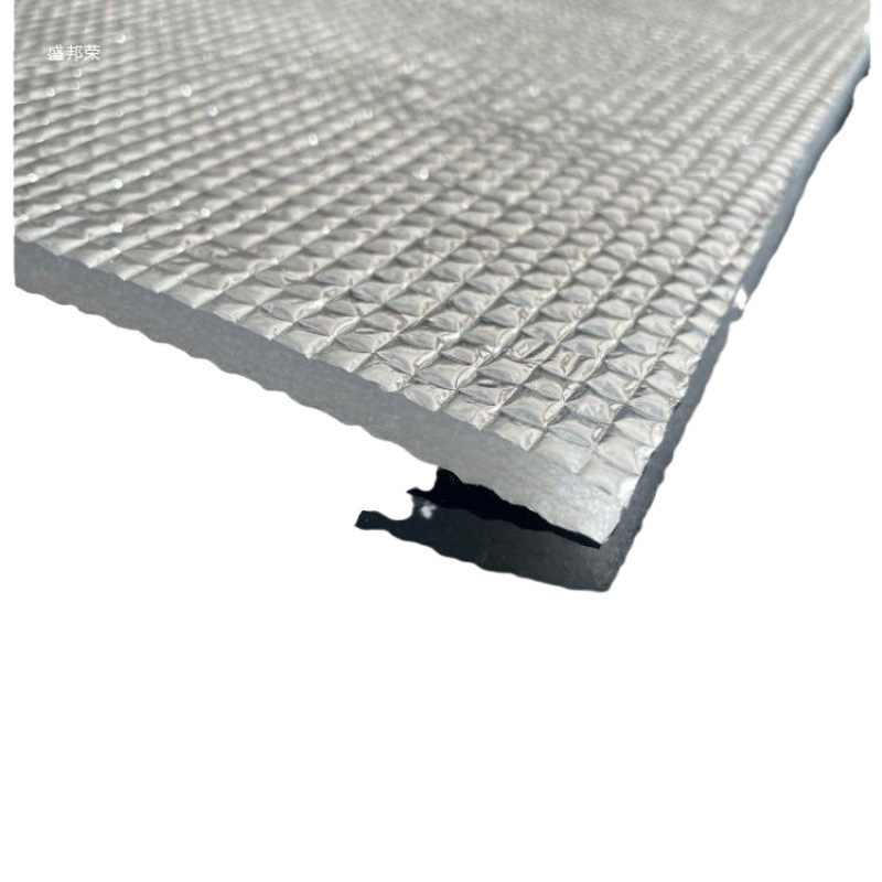 Película de aislamiento térmico del techo acero de color sala de sol de doble cara película de aluminio de algodón de perla película de protección solar a prueba de agua espuma aislante térmica