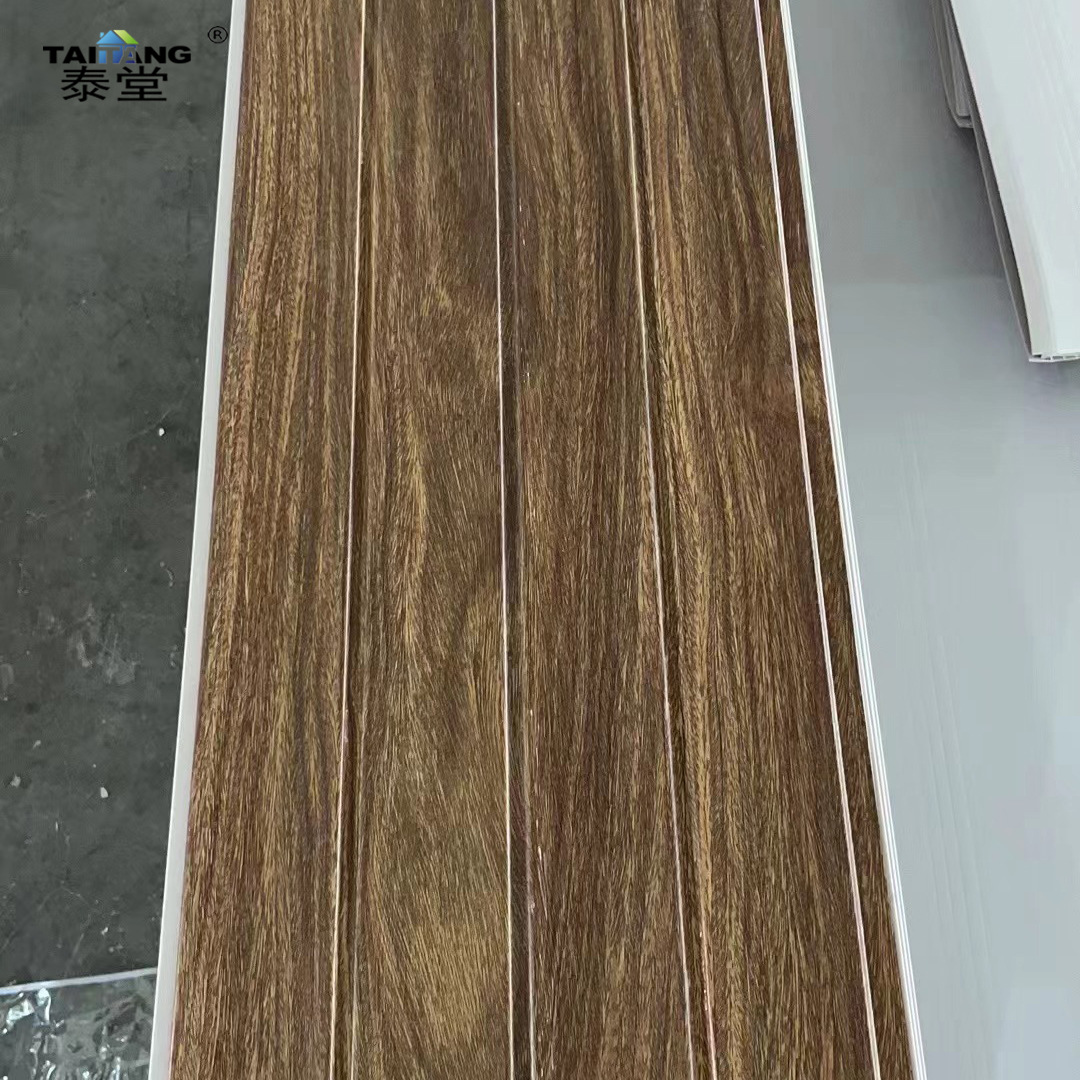 Philippines Plastic Laminated Pvc Ceiling 200Mm8M Flat Wood
