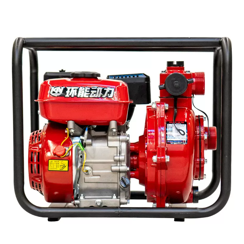 应急抗洪抢险汽油机泵消防应急排涝泵高扬程接力抽水泵