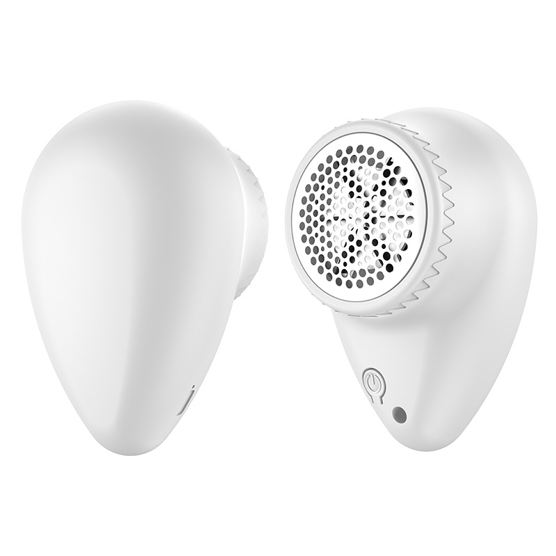 R7 물방울 충전식 - 화이트 [원터치 시작 + 6중 스틸 칼날 + 강력한 회전 속도]