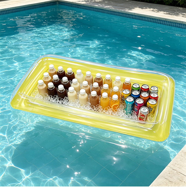 Transparenter Aufblasbarer Pool Kühler Als Schwimmendes Tablett_voghion.com
