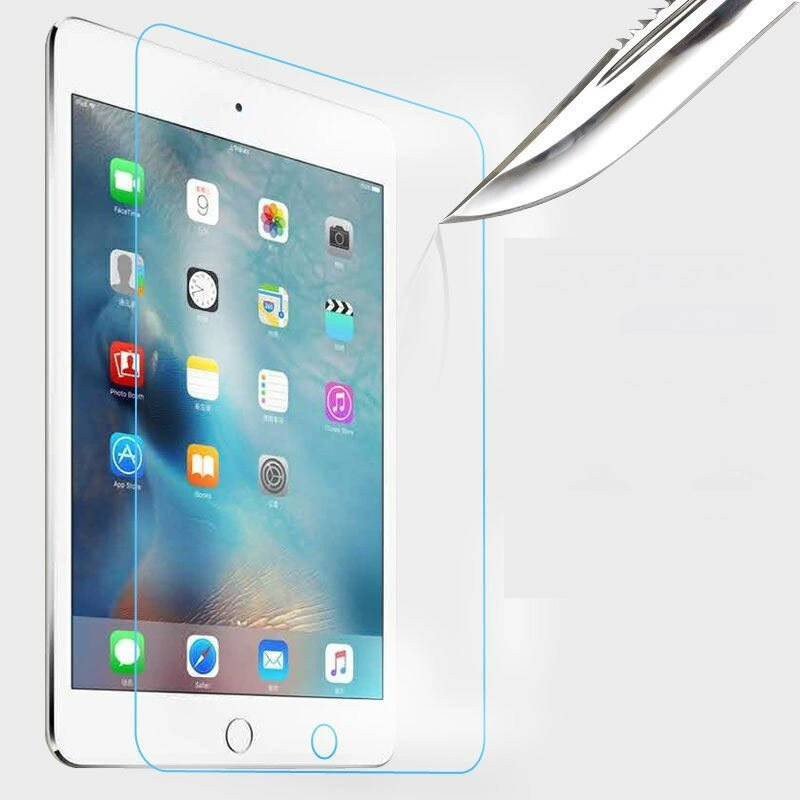 [适用于IPAD AIR6 11寸13寸新苹果平板钢化膜IPAD10.2紫光磨砂弧边]