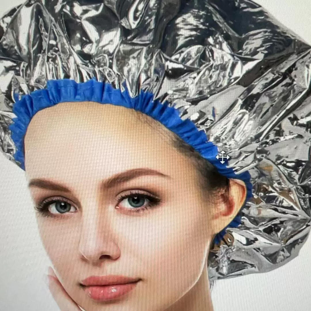 锡纸铝箔恒温发膜帽自热加热头部护理美发蒸发帽铝箔不插电蒸汽帽