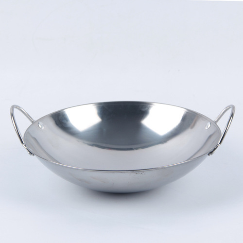 Factory direct sales stainless steel bar thickened alcohol pot anti-overflow bar pot dry pot non-magnetic small hot pot alcohol stove