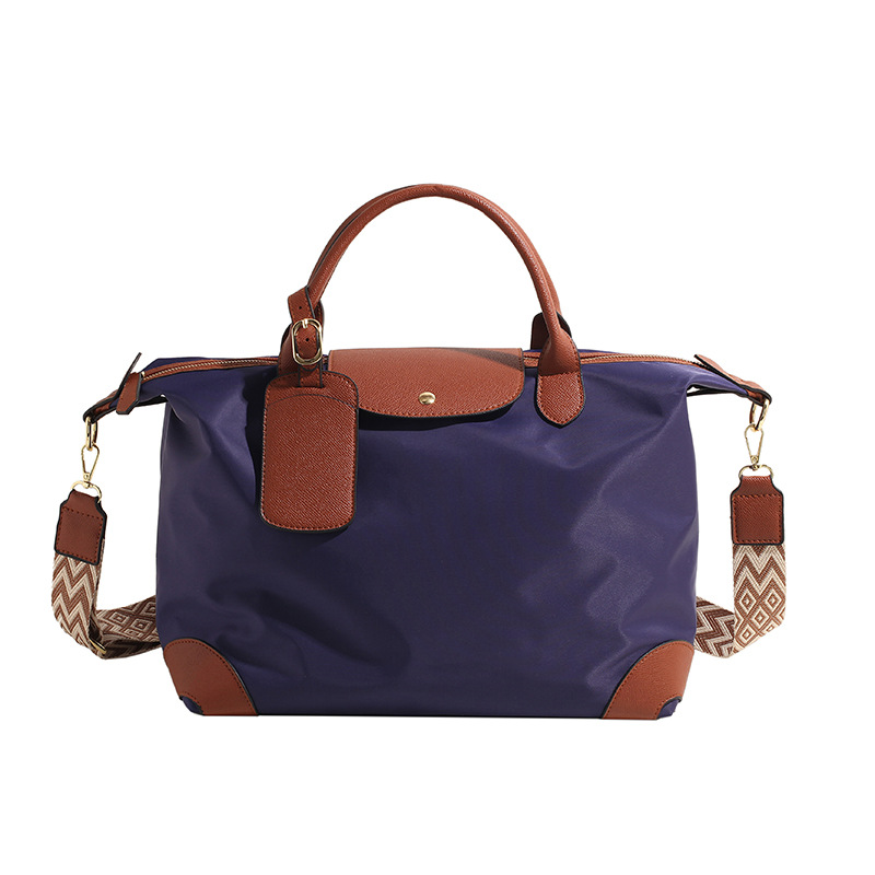 Bolsa de viaje de gran capacidad, mujer nueva Oxford color de lujo ligero viaje diario mochila de hombro