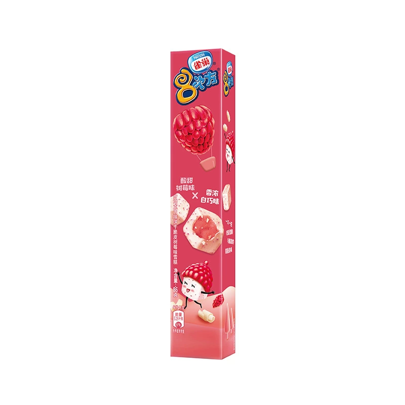 Ice Cream Sticks Eight-time assorted 8-pack, multi-flavor crispy coating, 80 g
