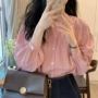 春秋别致法式条纹衬衫