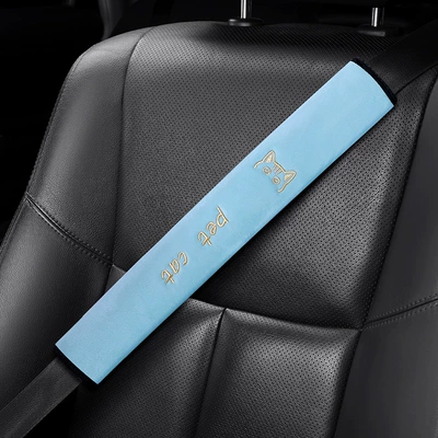 Version Cross-Border Automotive Supplies — Seat belt shoulder pad - blue-50cm
