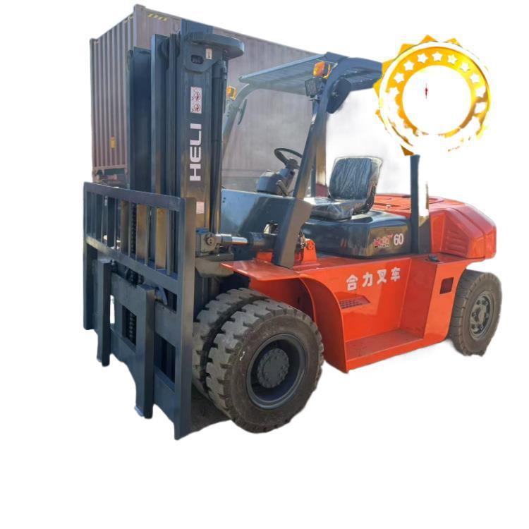 HeLi 3 toneladas 5 toneladas 6 toneladas 8 toneladas diesel carretilla elevadora neumático sólido usado