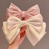 Advanced hairgrip with bow, hairpin, ponytail, hairpins, high-quality style, internet celebrity
