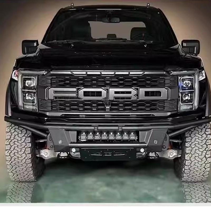 Para 22 - 24 años Ford Raptor F150 barra delantera de lavado de arena, parachoques delanteros deportivos, barra delantera de lavado de arena, anticolisión.