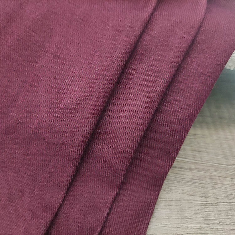 Mayorista de alta elasticidad transpirable suave algodón twill spandex mezcla de bambú tela