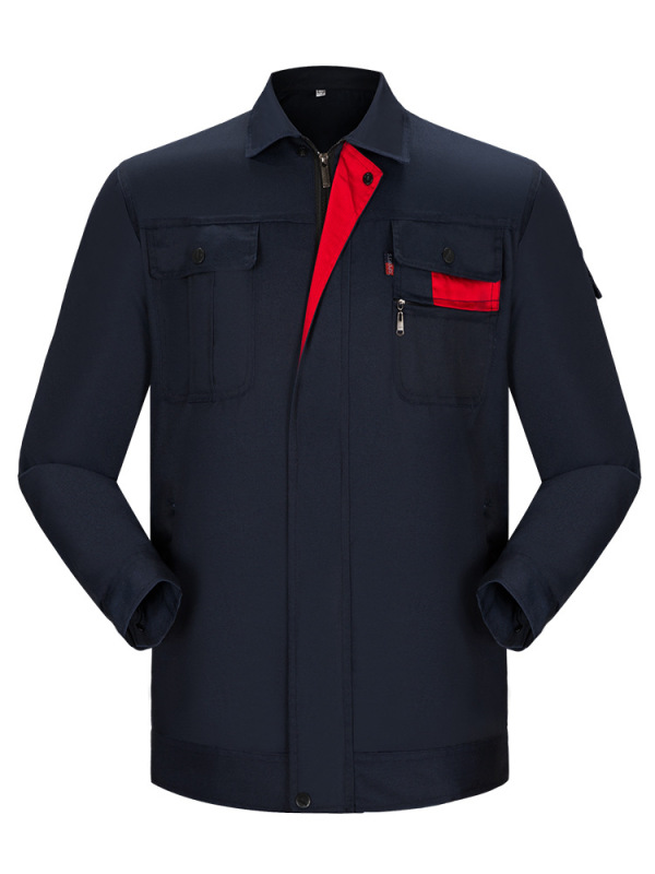 作業服セット メンズ 春秋 作業着 卸売 耐摩耗性 自動車整備服 車庫 長袖 作業服 工場服|undefined