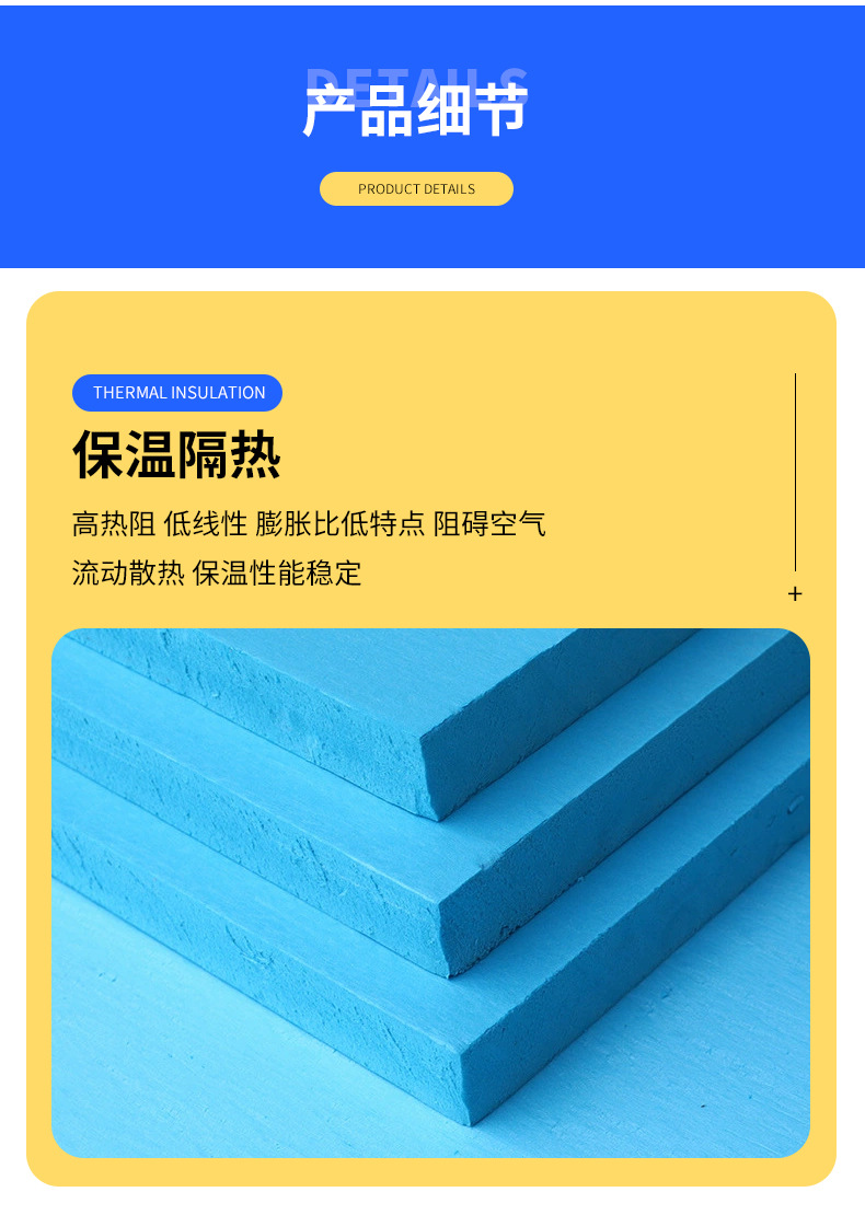 Пенополистирол XPS Xinwangshuo 20мм синий