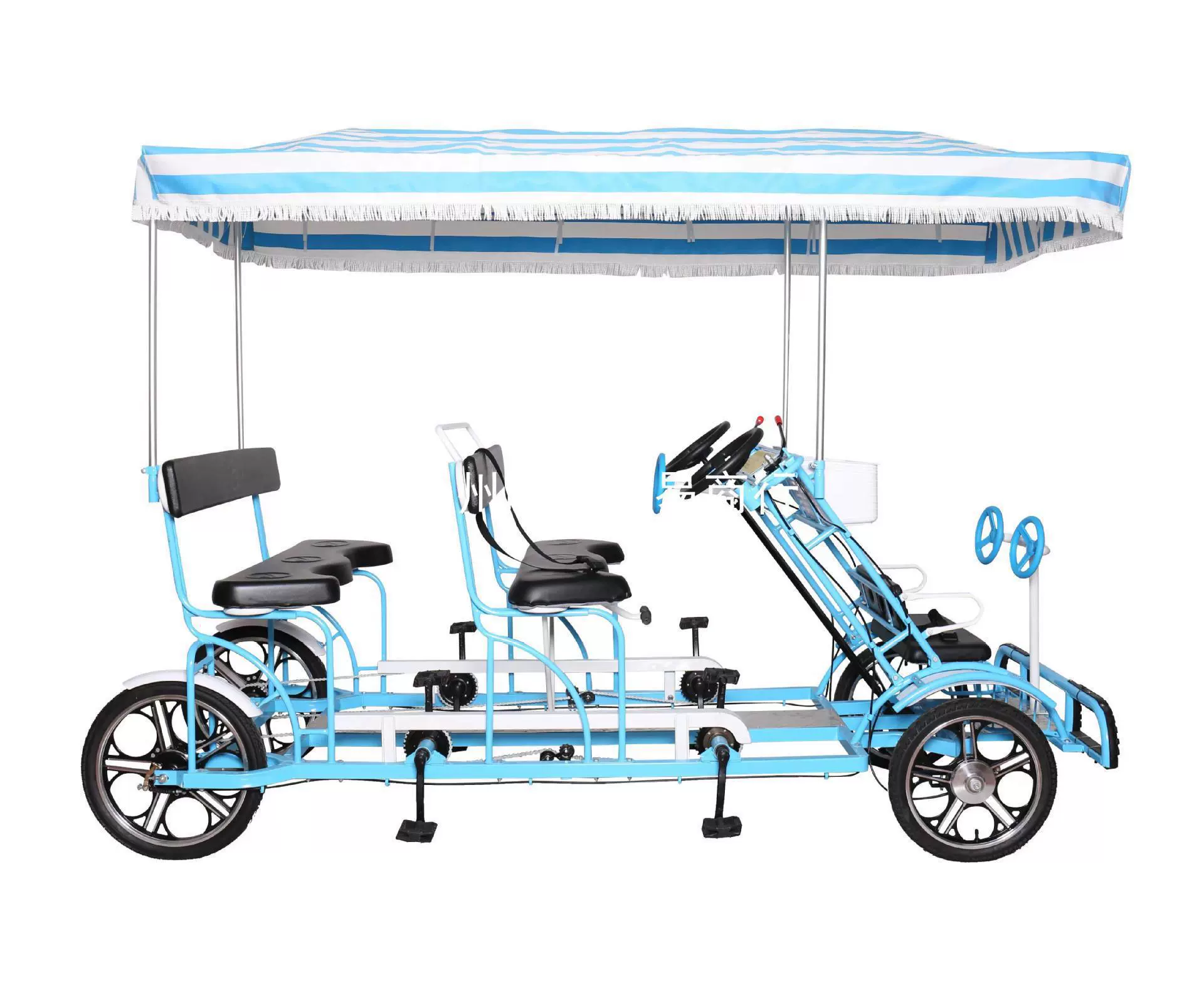 Оптовая продажа новых роскошных четырехколесных велосипедов «всё в одном» для двоих, четырех и шести человек, аренда для экскурсий и прогулок Leidezhu