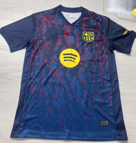 2526 新しいバルサ ファン エディション スペシャル エディション ジャージ トップ サッカー 半袖ジャージ スポーツ|undefined