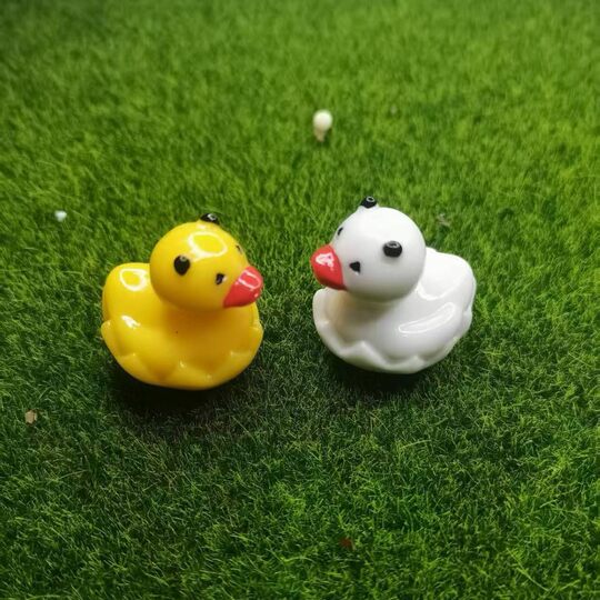 New Cute Halloween Resin Ornaments Halloween Duck Micro Landscape Gardening Accessories Resin Crafts