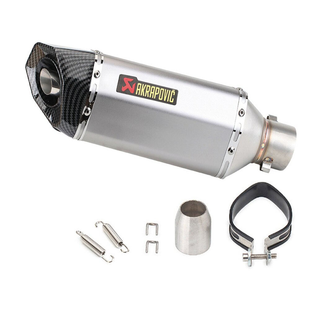 Factory direct motorcycle scooter modified exhaust pipe tail throat spring breeze NINJA small hexagonal round tail exhaust pipe