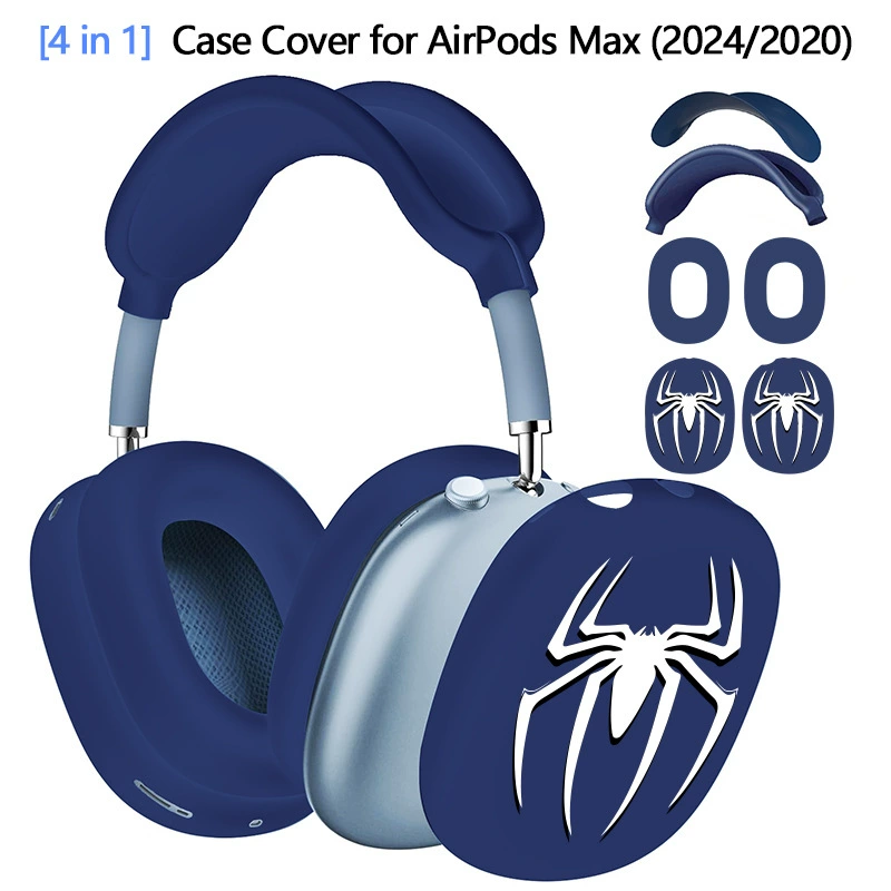 Suitable for Apple AirPods Max Headphone Protective Cover Apple Head-Mounted Silicone Anti-Bump Headphone Case