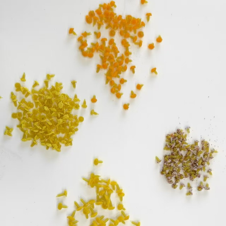 直径0.8cm泡沫丝网花材料仿真花材料太阳花向日葵植绒花芯菊花芯