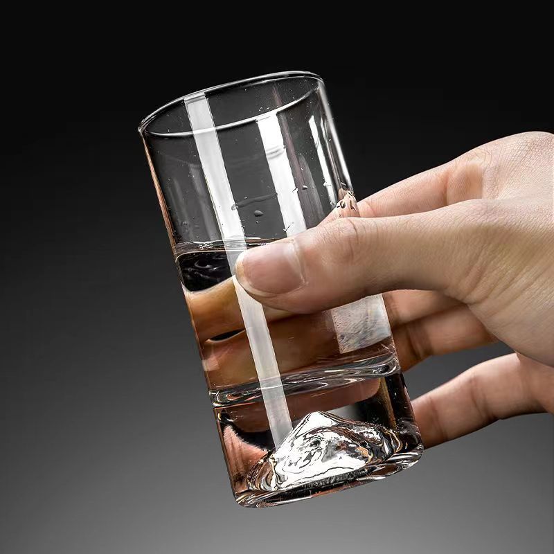 Jin Baijia iceberg copa de vino blanco dos tazas pequeña copa de vino Maotai espíritus cristal vino conjunto traje logo