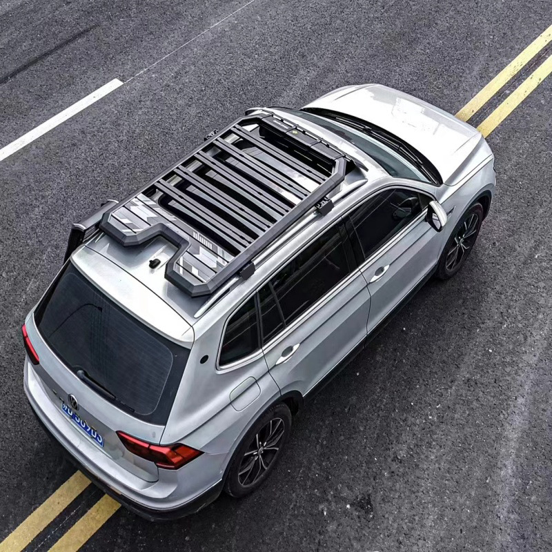 Tiguan L Roof Luggage Rack Ladder Side Account Off-road Refit Roof Expansion Platform Outdoor Storage Rack Travel Rack