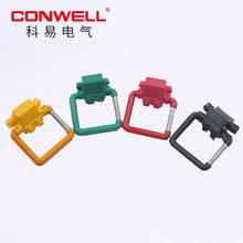 BYD驗電接地環 分相色 規格多樣 絕緣接地線夾裝置 電纜金具