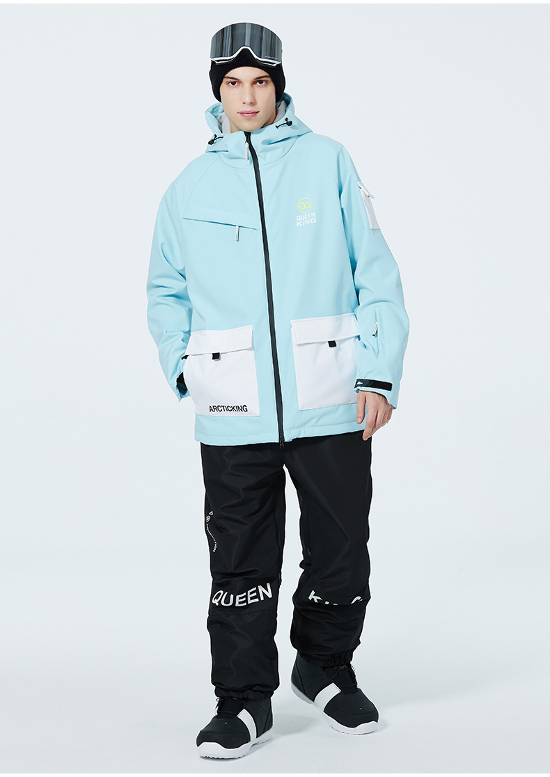 Herren Skianzug Set Warm Und Dick Für Snowboard Und Ski_voghion.com