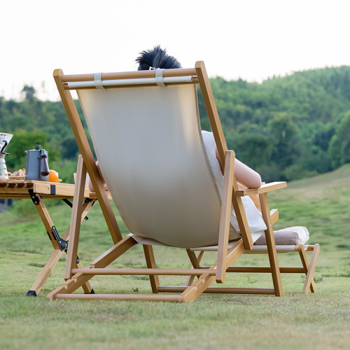 Beach chair foldable camping chair outdoor chair portable backrest chair lounge chair home use leisure comfortable cool chair