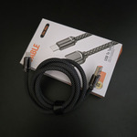 加长usbtoc锌合金真耐用编织防过充USB-A转Type-C快充数据线盒装